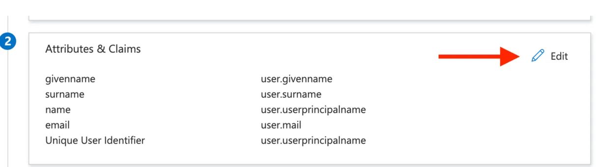 Manage SAML attribute claims