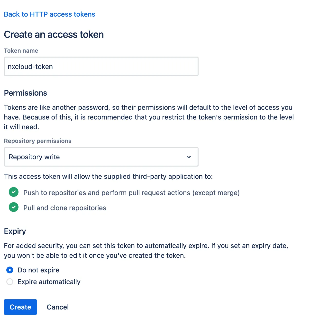 Create an Access Token